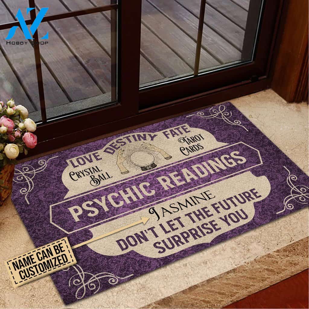 Tarot Don't Let The Future Surprise You Custom Doormat | Welcome Mat | House Warming Gift