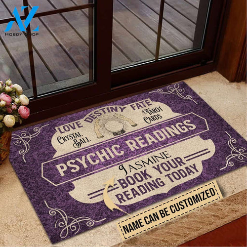 Tarot Psychic Reading Love Destiny Fate Custom Doormat | Welcome Mat | House Warming Gift