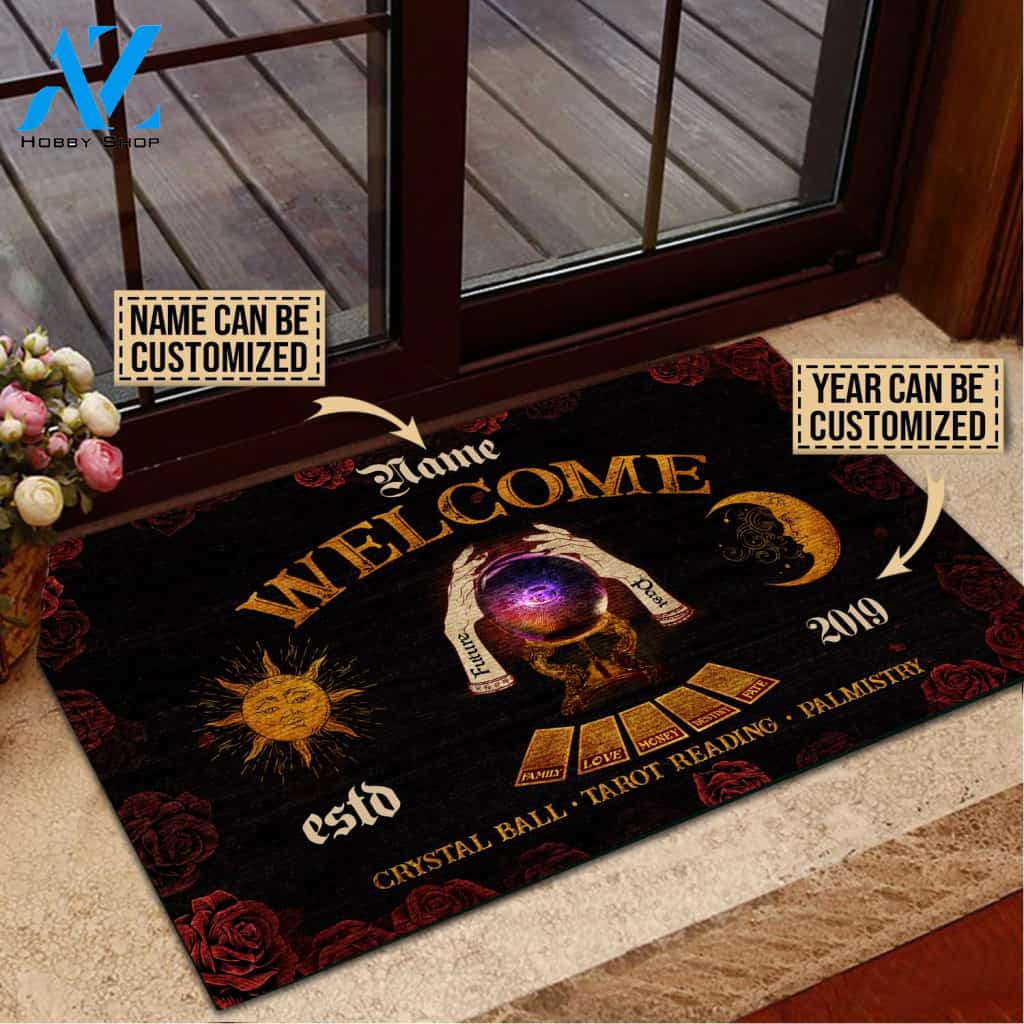 Tarot Welcome Personalized Doormat | Welcome Mat | House Warming Gift