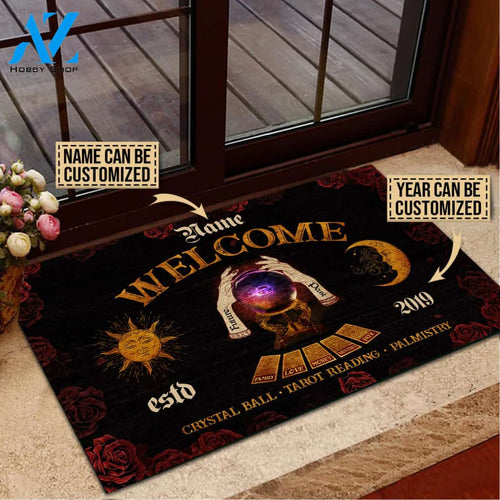 Tarot Welcome Personalized Doormat | Welcome Mat | House Warming Gift