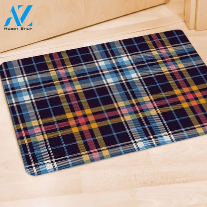 Tartan Plaid Door Mat