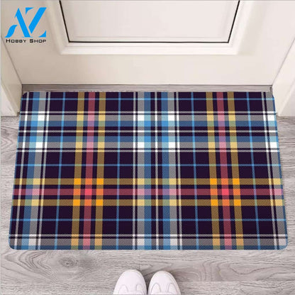 Tartan Plaid Door Mat