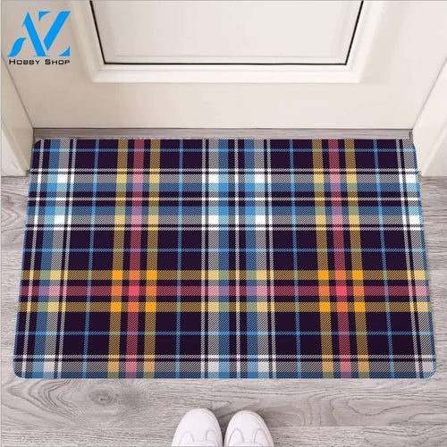 Tartan Plaid Door Mat