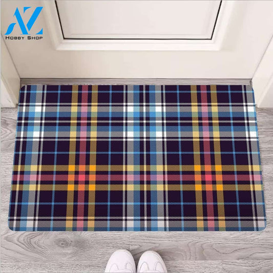 Tartan Plaid Door Mat