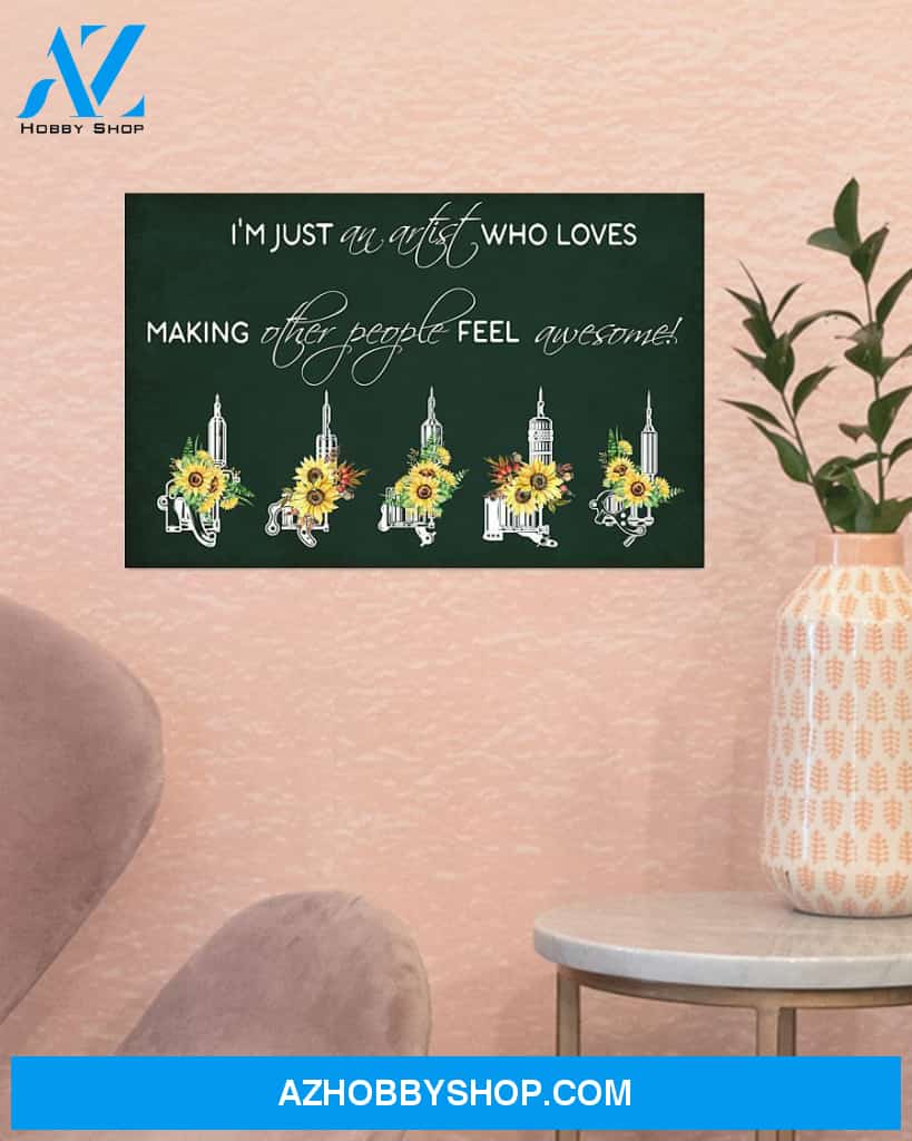 Tattoos Artist Canvas Art Prints, Wall Art Prints