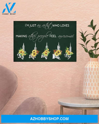 Tattoos Artist Canvas Art Prints, Wall Art Prints