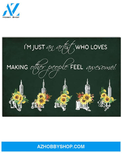 Tattoos Artist Canvas Art Prints, Wall Art Prints