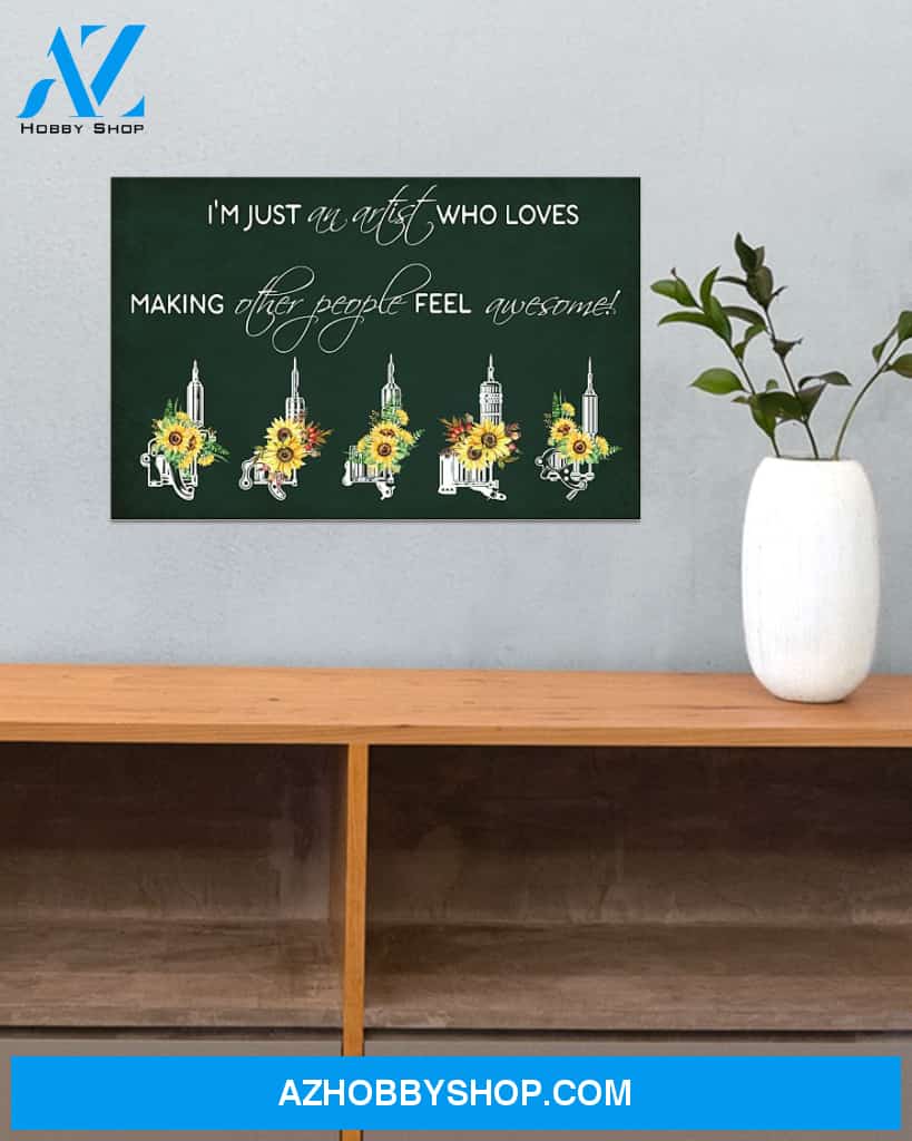 Tattoos Artist Canvas Art Prints, Wall Art Prints