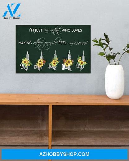 Tattoos Artist Canvas Art Prints, Wall Art Prints