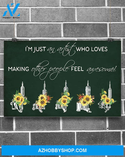 Tattoos Artist Canvas Art Prints, Wall Art Prints