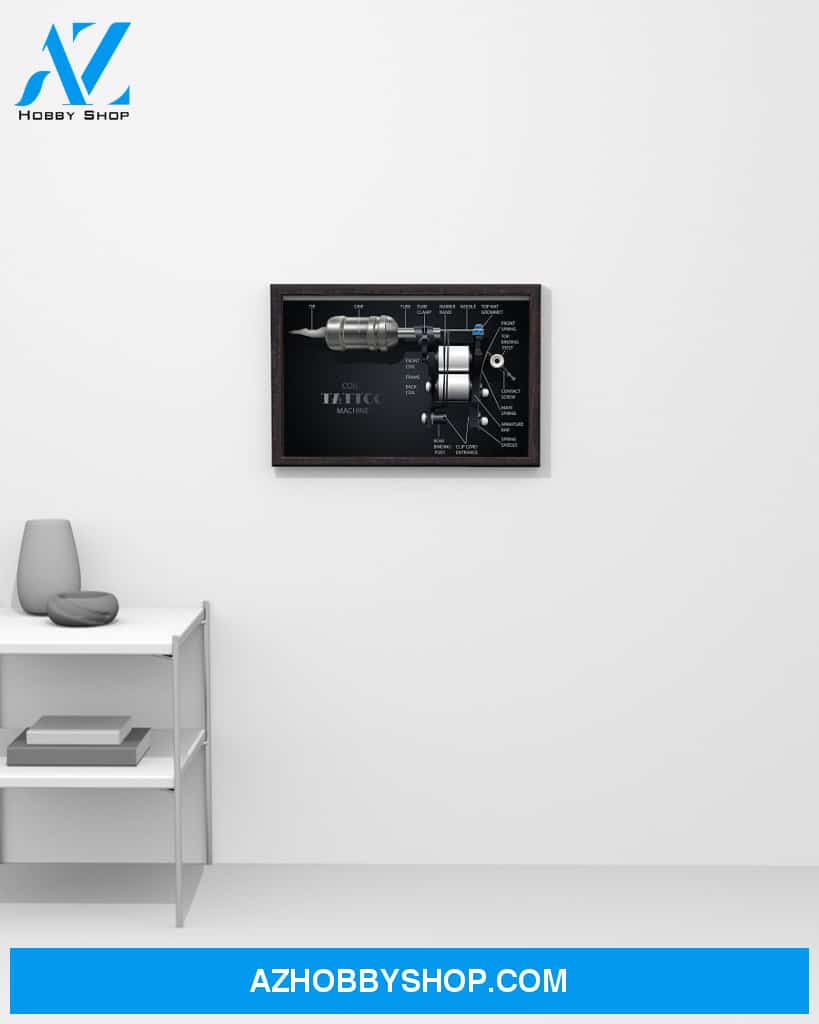 Tattoos Machine Canvas Art Prints, Wall Art Prints