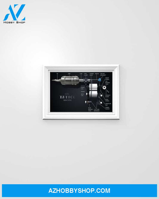 Tattoos Machine Canvas Art Prints, Wall Art Prints