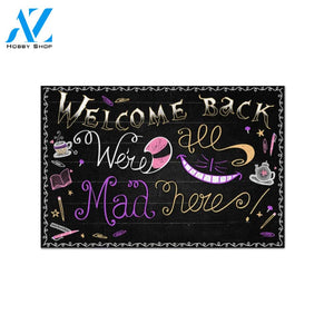 Teacher - Classroom Doormat - All Mad Here Doormat Indoor and Outdoor Doormat Warm House Gift Welcome Mat Gift For Teacher