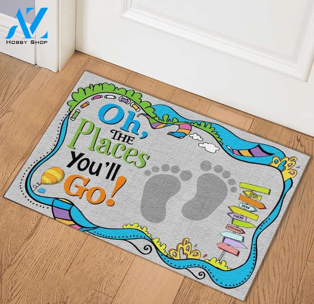 Teacher Oh, The Places You'll Go Doormat