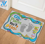 Teacher Oh, The Places You'll Go Doormat | Welcome Mat | House Warming Gift