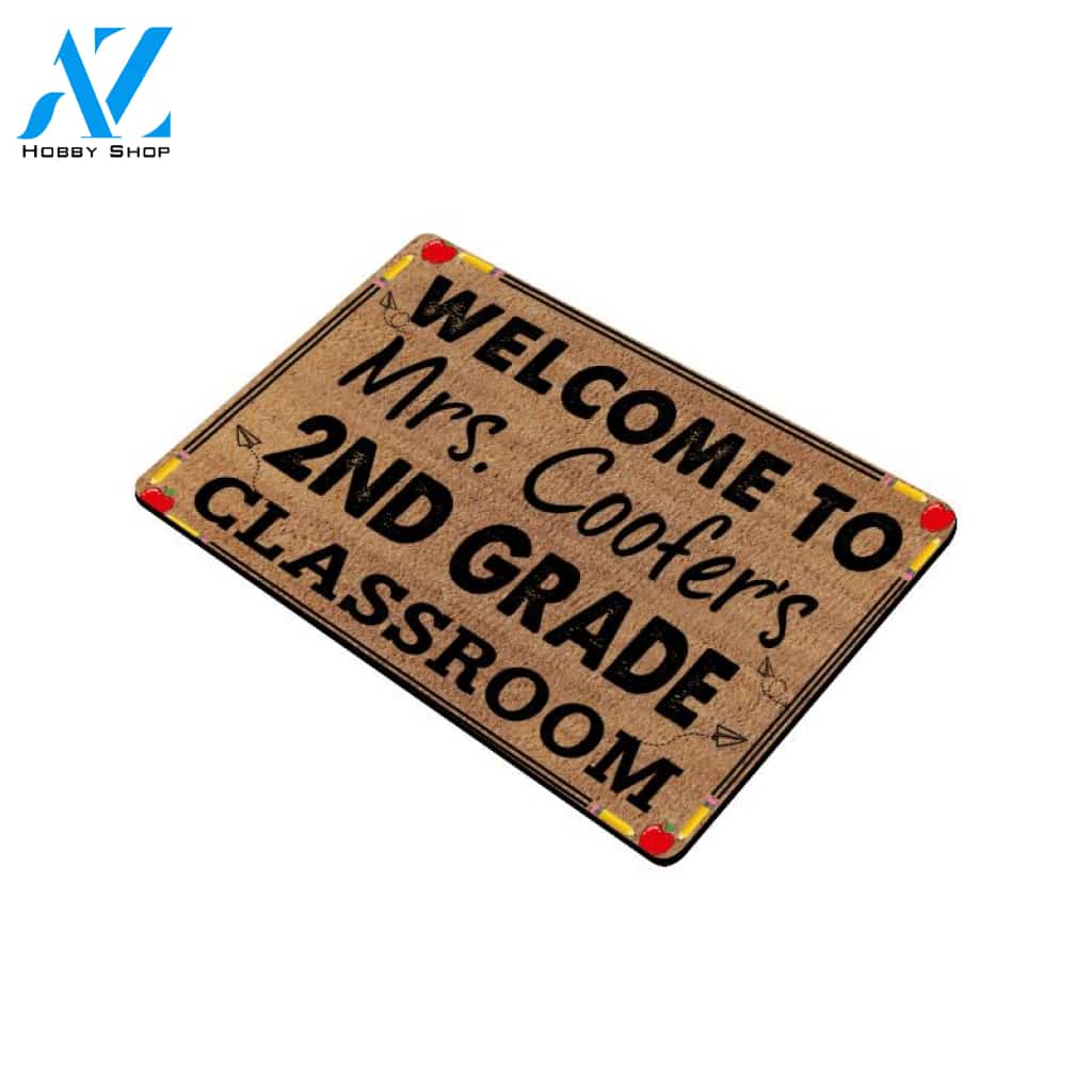 Teacher Welcome Doormat Home Decor – Doormat