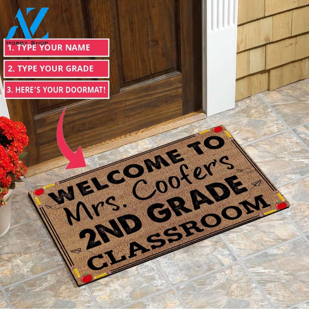 Teacher Welcome Doormat Home Decor – Doormat