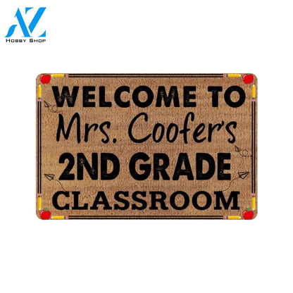 Teacher Welcome Doormat Home Decor – Doormat