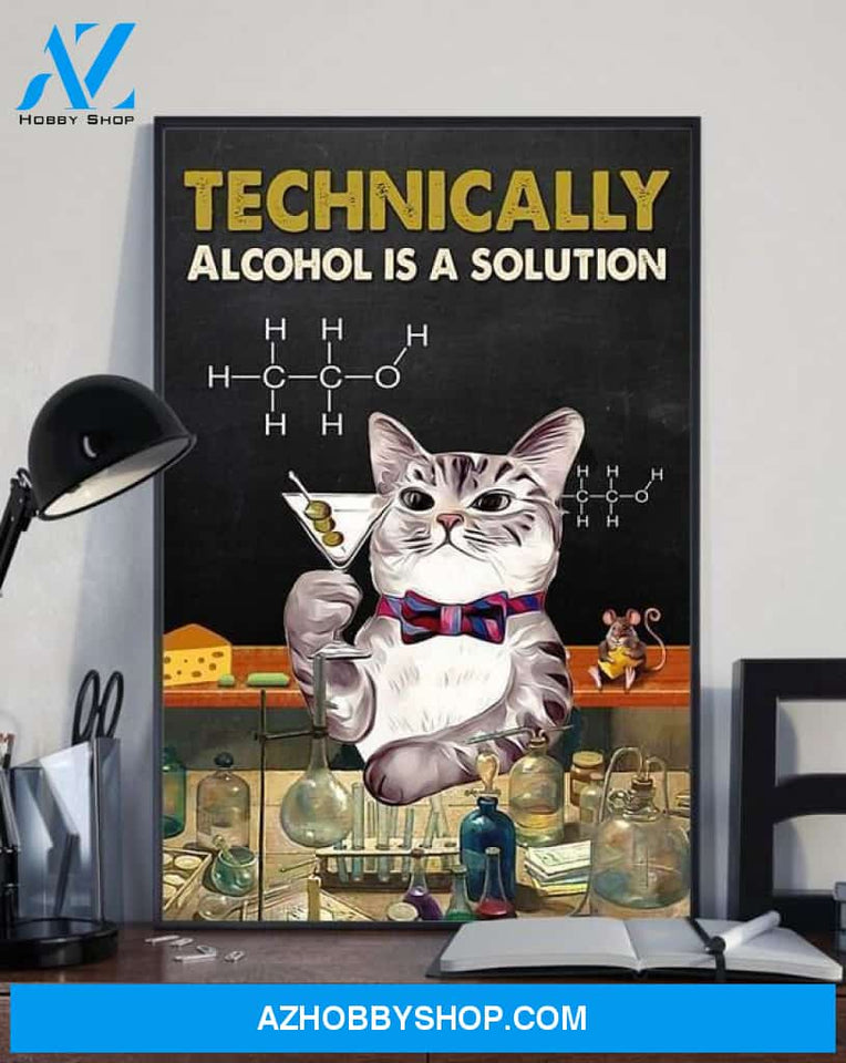 TECHNICALLY ALCOHOL IS A SOLUTION TEACHER CANVAS