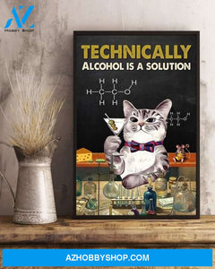 TECHNICALLY ALCOHOL IS A SOLUTION TEACHER CANVAS
