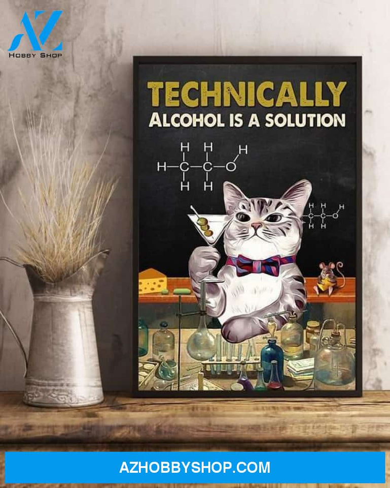 TECHNICALLY ALCOHOL IS A SOLUTION TEACHER CANVAS