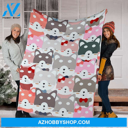 Teddy Husks Fleece Blanket