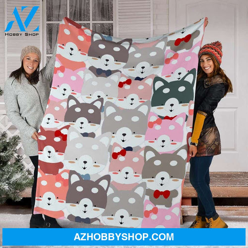 Teddy Husks Fleece Blanket