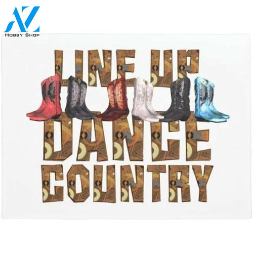 TEE Country Line Dance Doormat