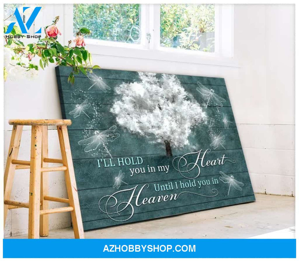 Teemodel In My Heart Dragonfly Wall Art Canvas