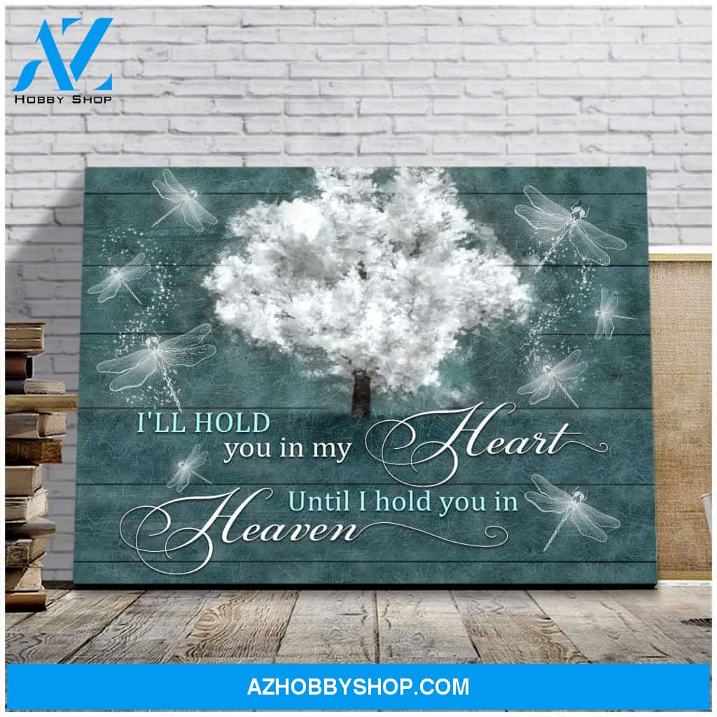 Teemodel In My Heart Dragonfly Wall Art Canvas