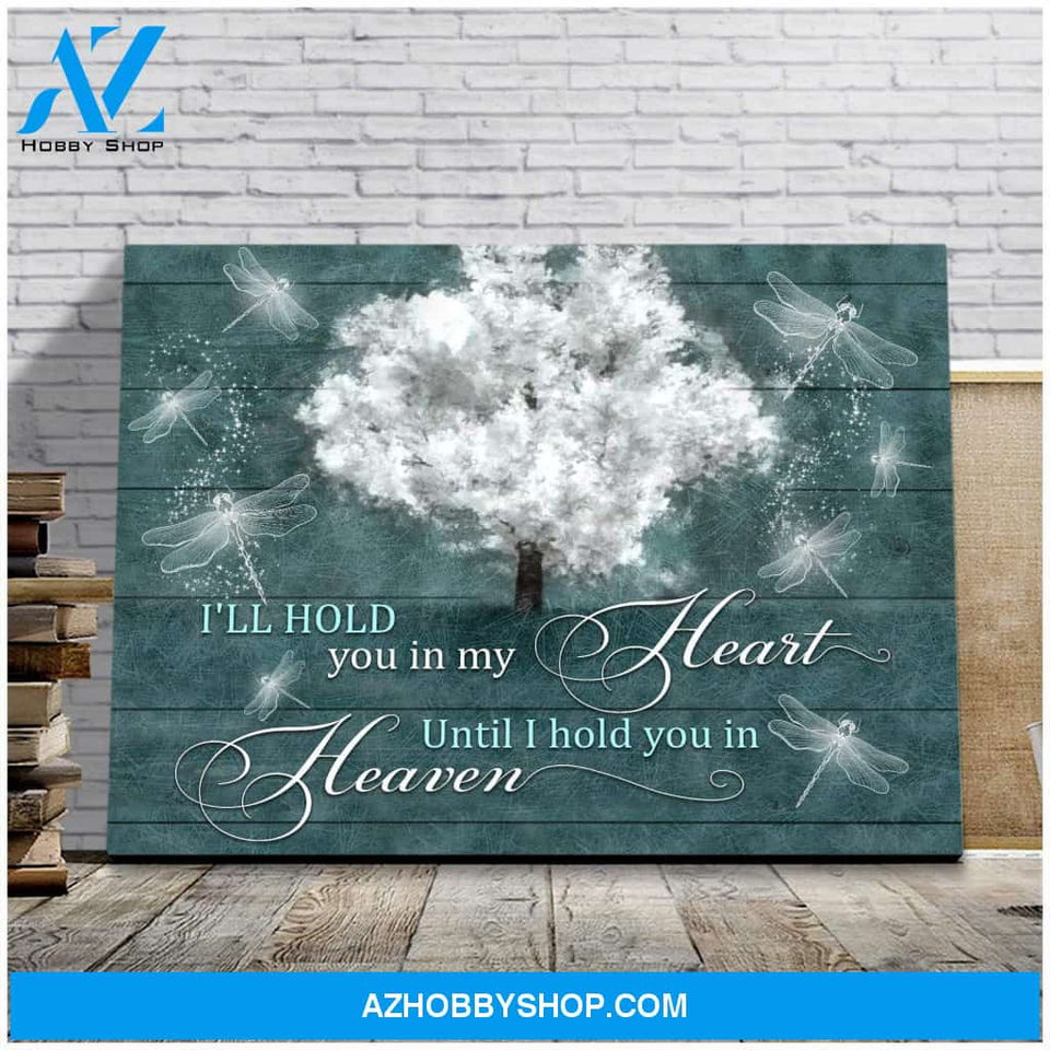 Teemodel In My Heart Dragonfly Wall Art Canvas