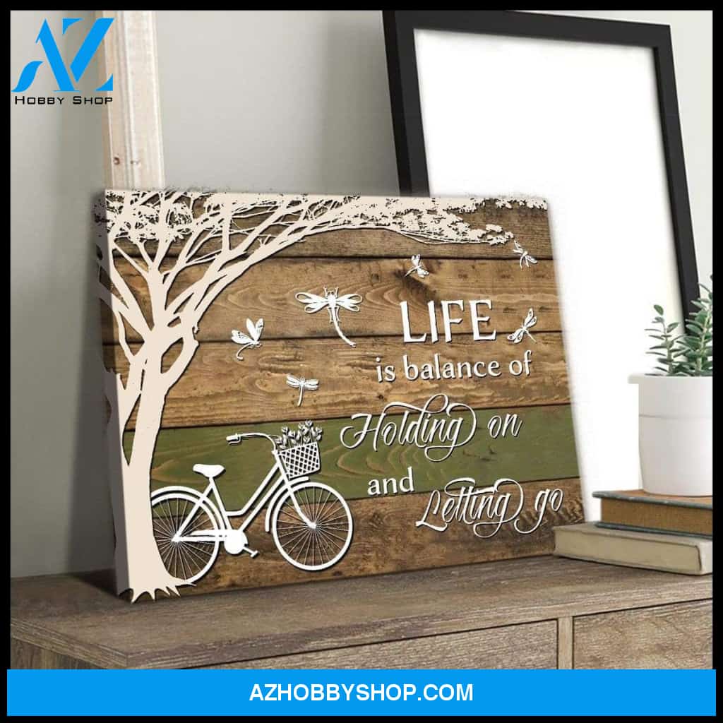 Teemodel Life Dragonfly Wall Art Canvas