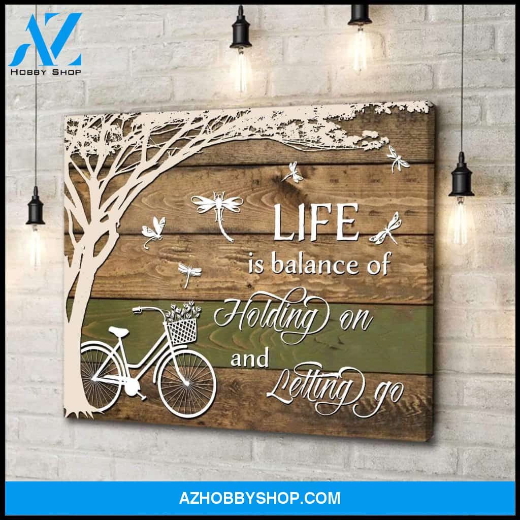 Teemodel Life Dragonfly Wall Art Canvas