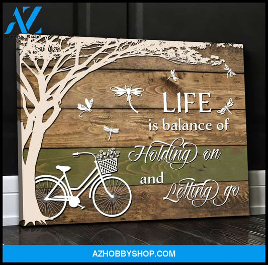 Teemodel Life Dragonfly Wall Art Canvas