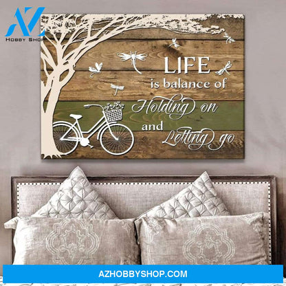Teemodel Life Dragonfly Wall Art Canvas