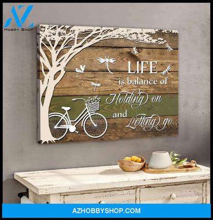 Teemodel Life Dragonfly Wall Art Canvas