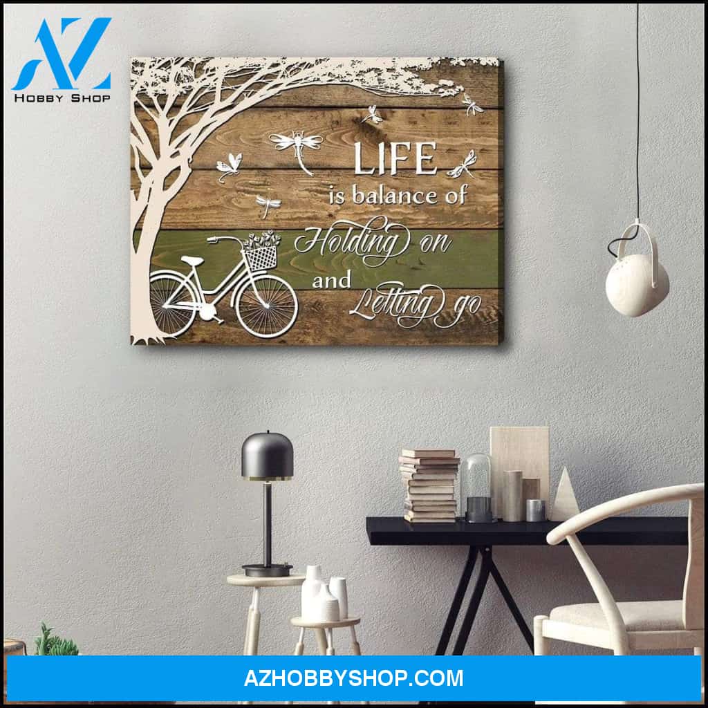 Teemodel Life Dragonfly Wall Art Canvas