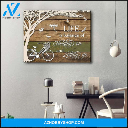 Teemodel Life Dragonfly Wall Art Canvas