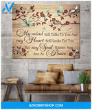 Teemodel My Mind Dragonfly Wall Art Canvas