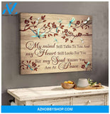 Teemodel My Mind Dragonfly Wall Art Canvas