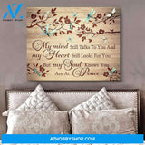 Teemodel My Mind Dragonfly Wall Art Canvas