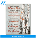 Teemodel My Soulmate Dragonfly Wall Art Canvas