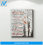 Teemodel My Soulmate Dragonfly Wall Art Canvas