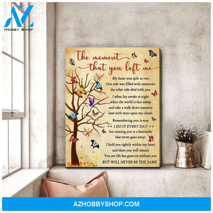 Teemodel The Moment Butterfly 2 Wall Art Canvas