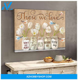 Teemodel Those We Love Dragonfly V2 Wall Art Canvas