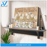 Teemodel Those We Love Dragonfly V2 Wall Art Canvas