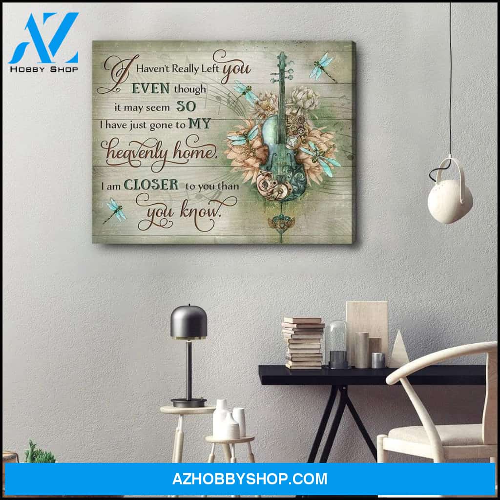 Teemodel You Know Dragonfly Wall Art Canvas