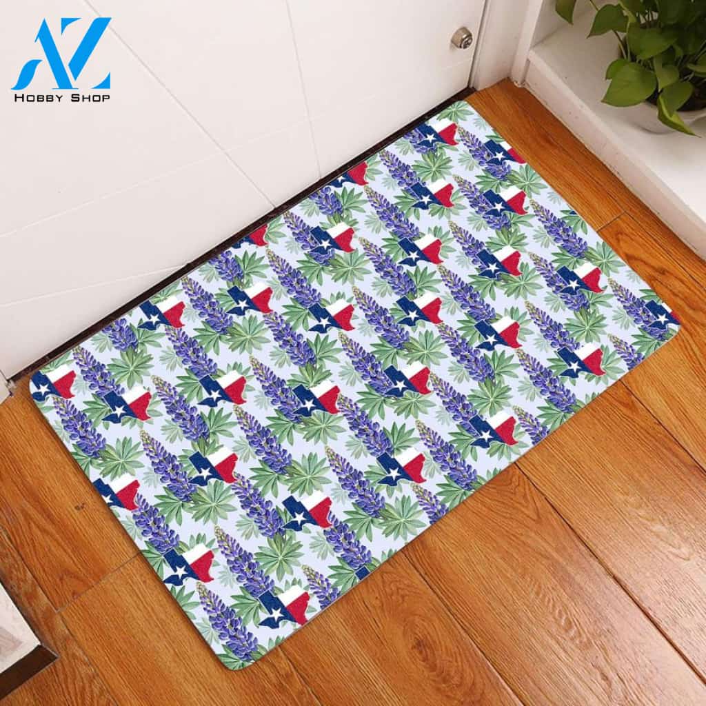 Texas Bluebonnet Doormat