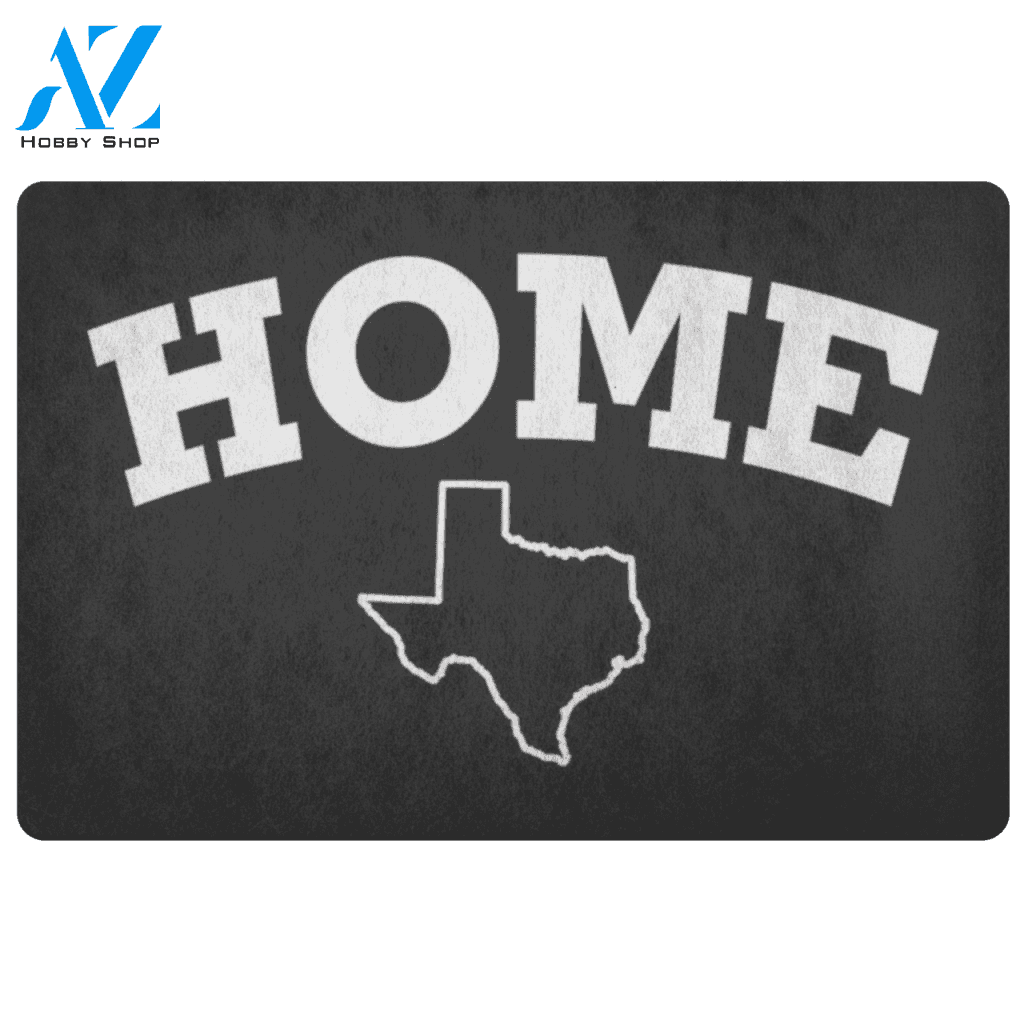 Texas Home Doormat Indoor And Outdoor Doormat Warm House Gift Welcome Mat Gift For Family Texas Lover