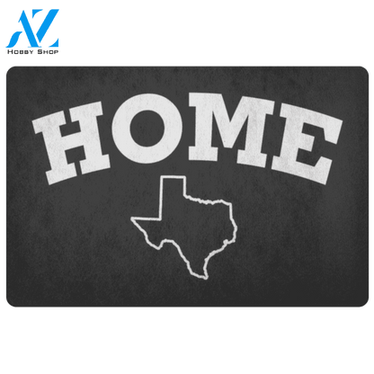 Texas Home Doormat Indoor And Outdoor Doormat Warm House Gift Welcome Mat Gift For Family Texas Lover